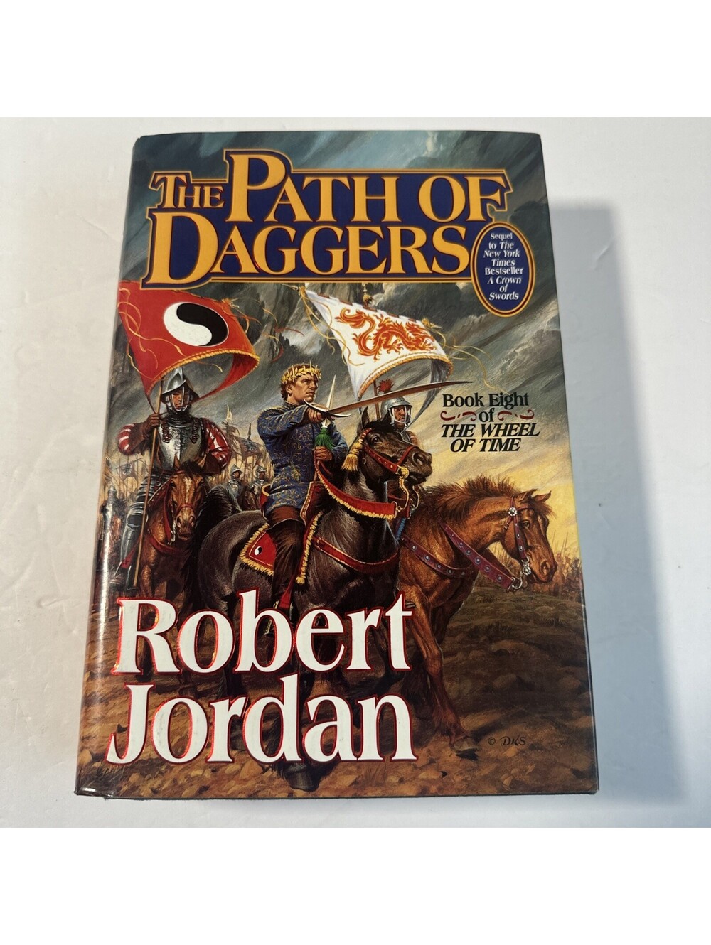 The Path of Daggers Robert Jordan Wheel of Time #8 1st Edition 1st Printing HC